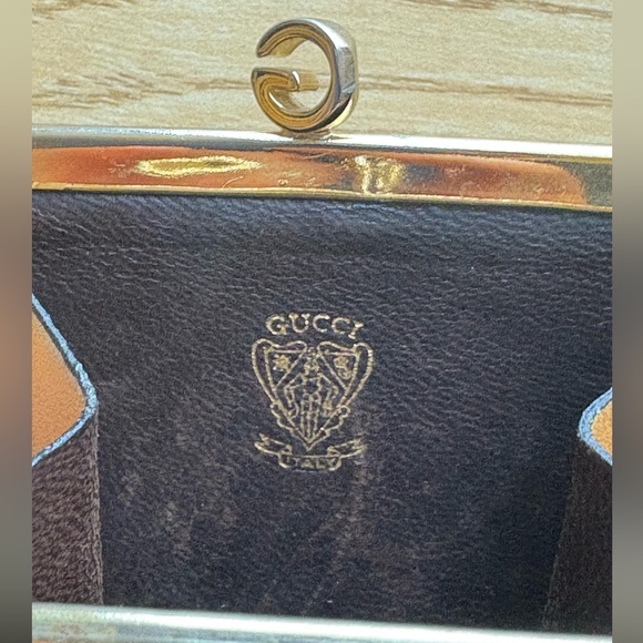 Vintage Gucci Monogram Coin Purse - Picture 3 of 5